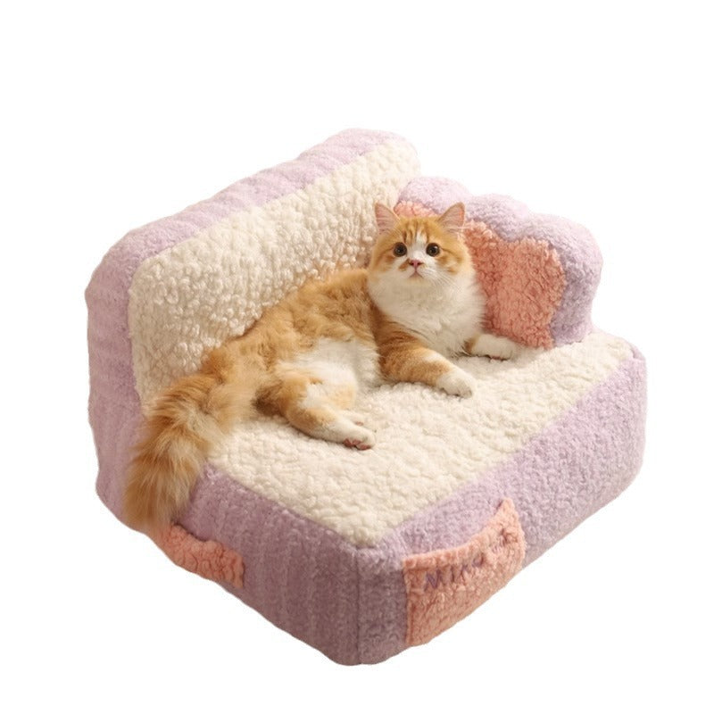 Winter Warm Removable Washable Pet Dog Cat Nest