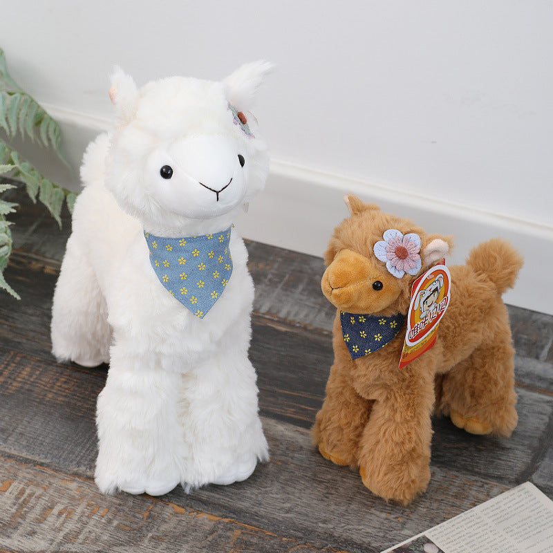 Alpaca Doll Plush Toys Small Size Cute Simulated