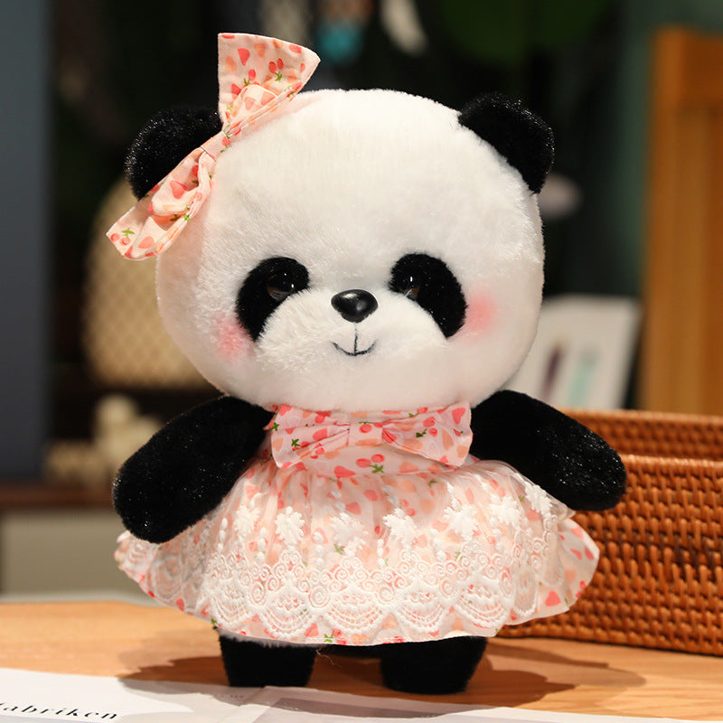 Princess Skirt Panda Doll Plush Toy Panda Children's Day Gift