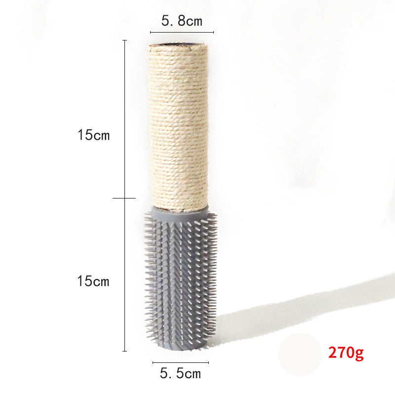 Rascador de sisal para gatos Dispositivo para rascar la cara Dispositivo para rascar el juguete de sisal