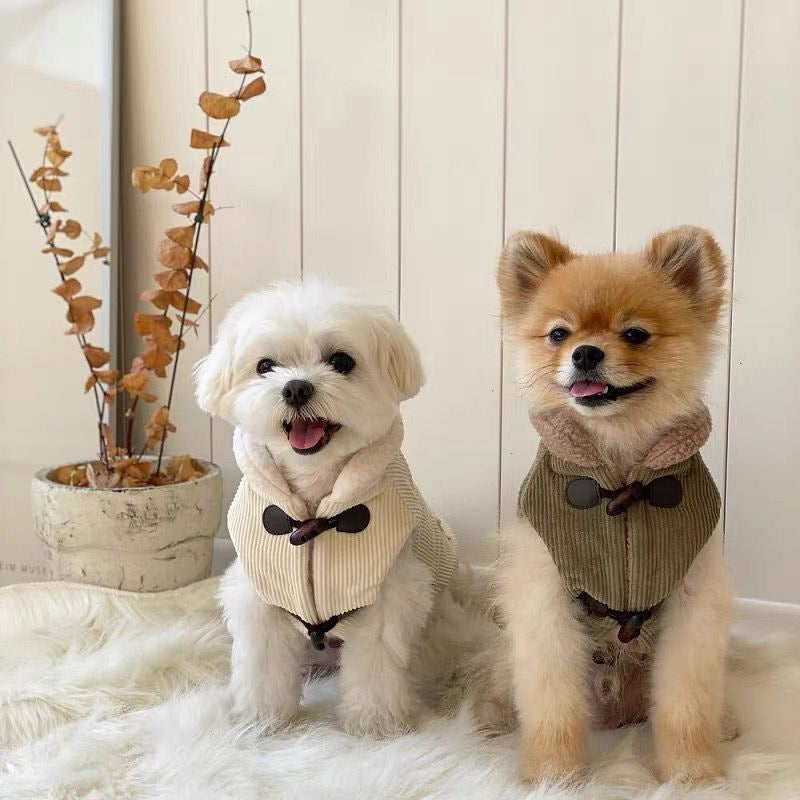 Autumn And Winter Pet Thickened Cotton Coat