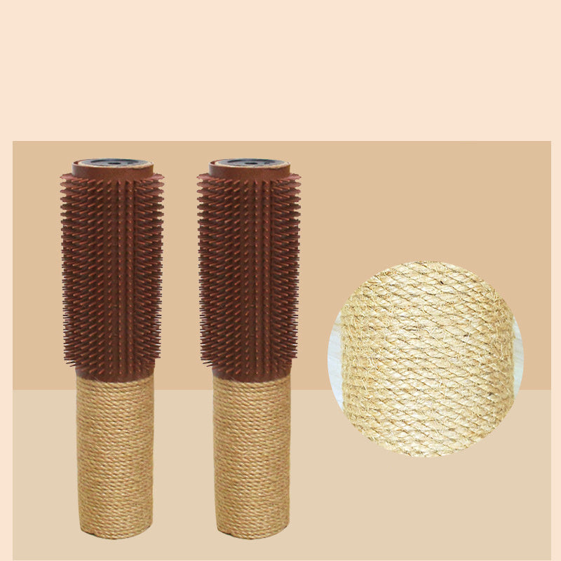 Rascador de sisal para gatos Dispositivo para rascar la cara Dispositivo para rascar el juguete de sisal