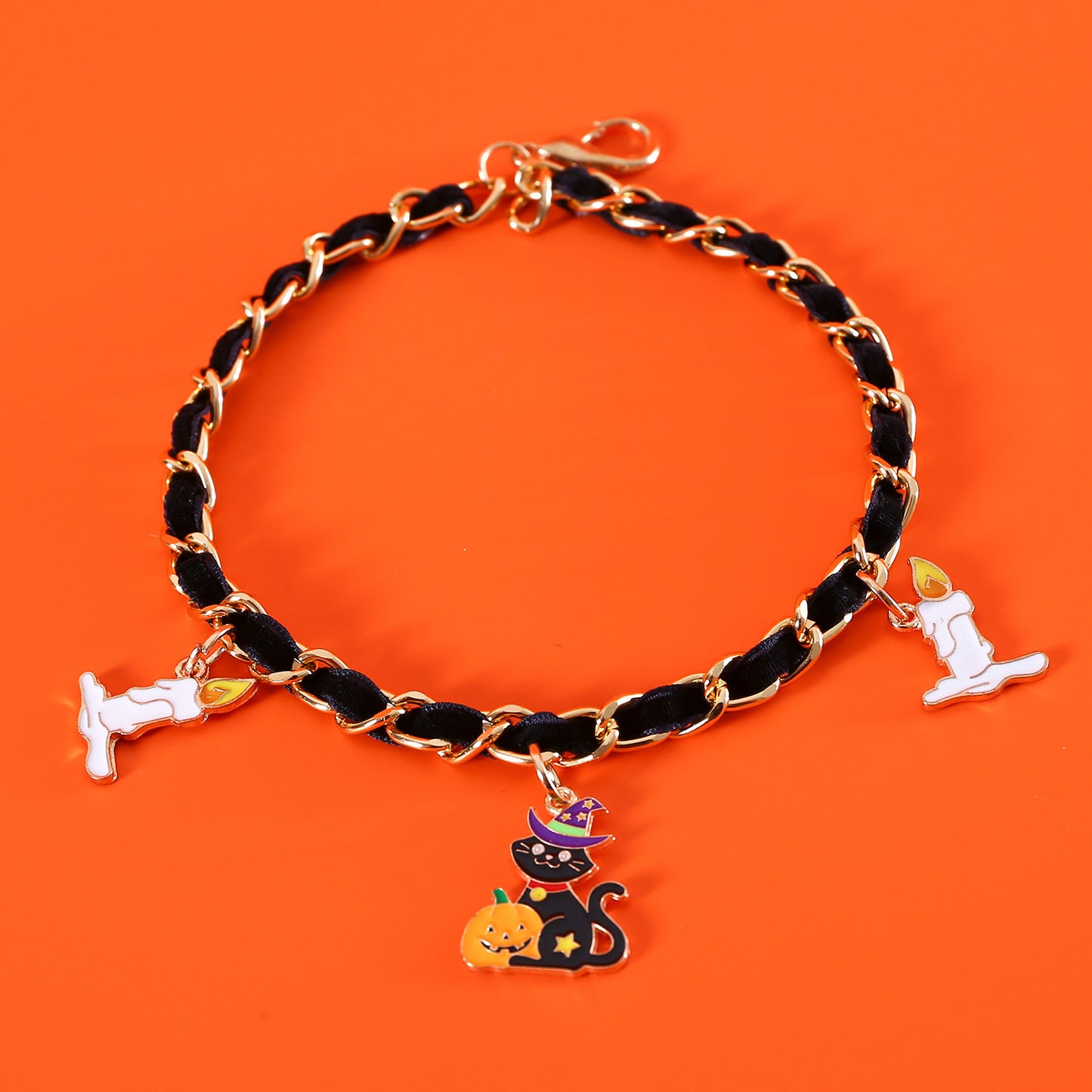 Collar de Halloween para mascotas, accesorio de terciopelo con forma de murciélago