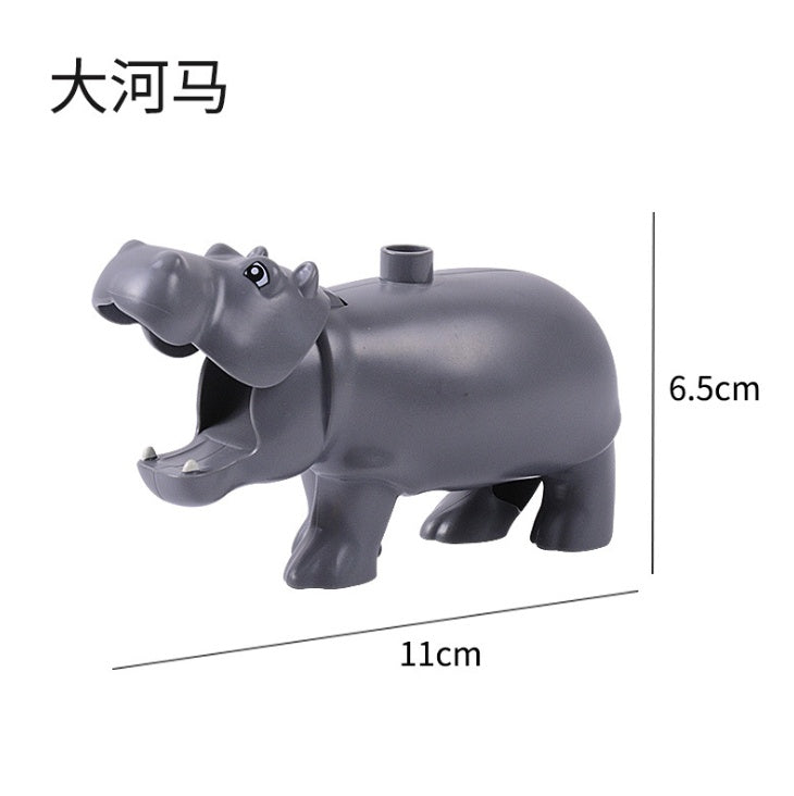 Blocs de construction de figurines d'animaux