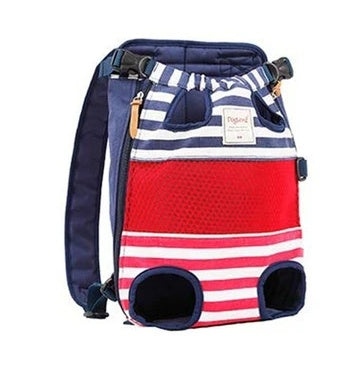 Mochila delantera para transportar perros y gatos