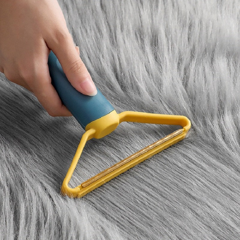 Sofa Clothes Cleaning Lint Brush Pet Hair Remover Brush Manual Lint Roller Fuzz Fabric Shaver Brush Tool Portable Lint Remover