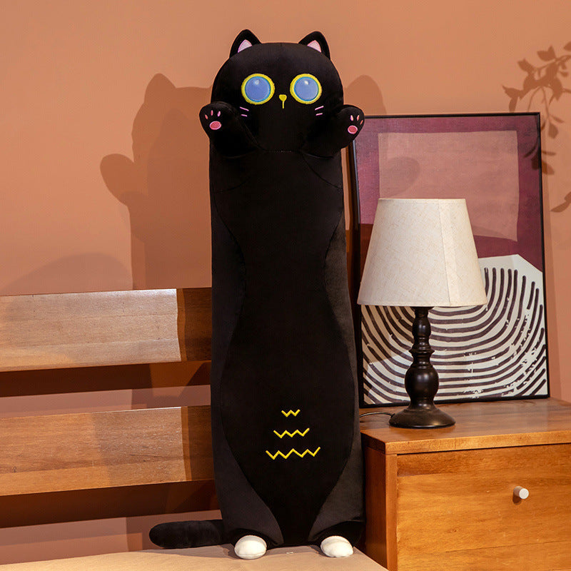 Japanese Cat Long Pillow Plush Toy