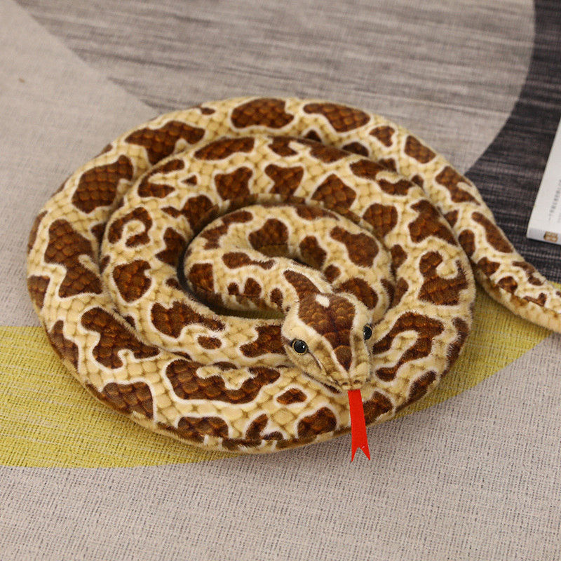 Cartoon Big Snake Plush Toy Large Snake Doll