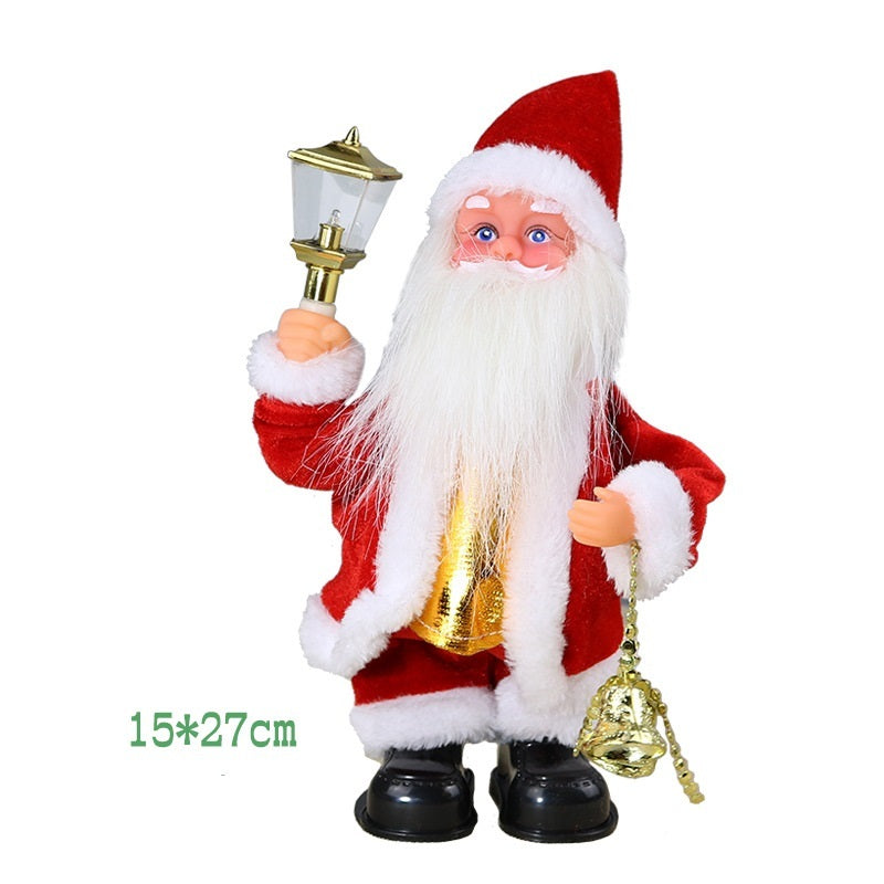 Electric Bell Santa Claus Toy