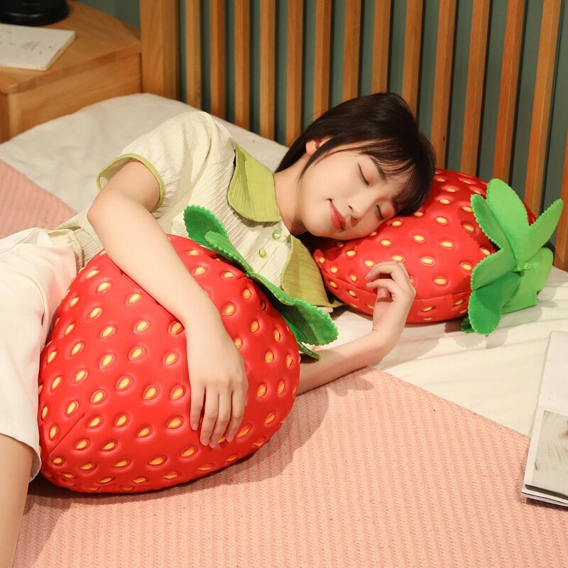 Strawberry Fruit Pillow Living Room Sofa Doll