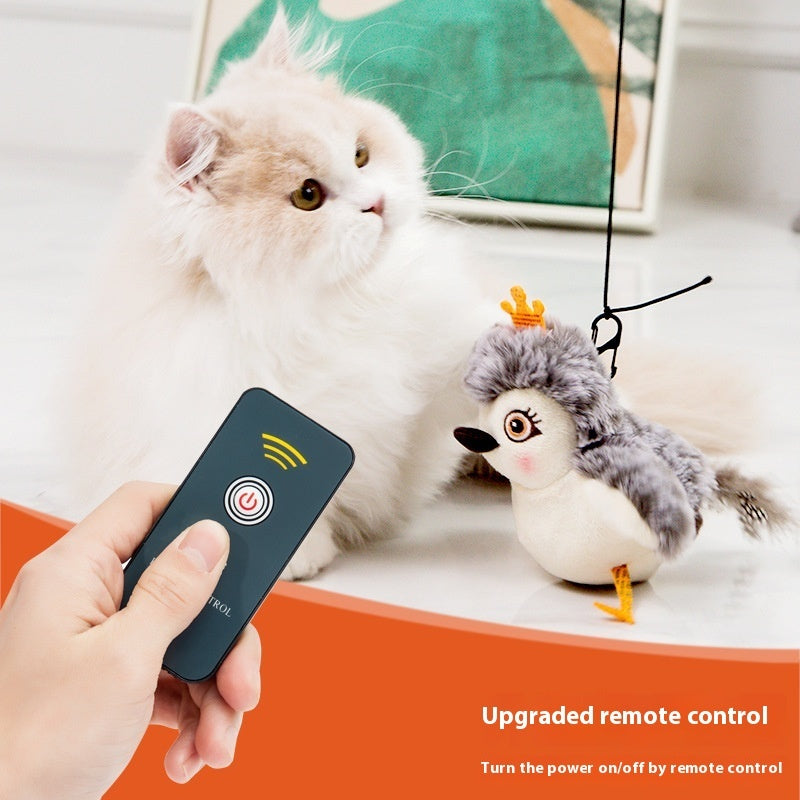 Pet Bird Owl Remote Control Toy