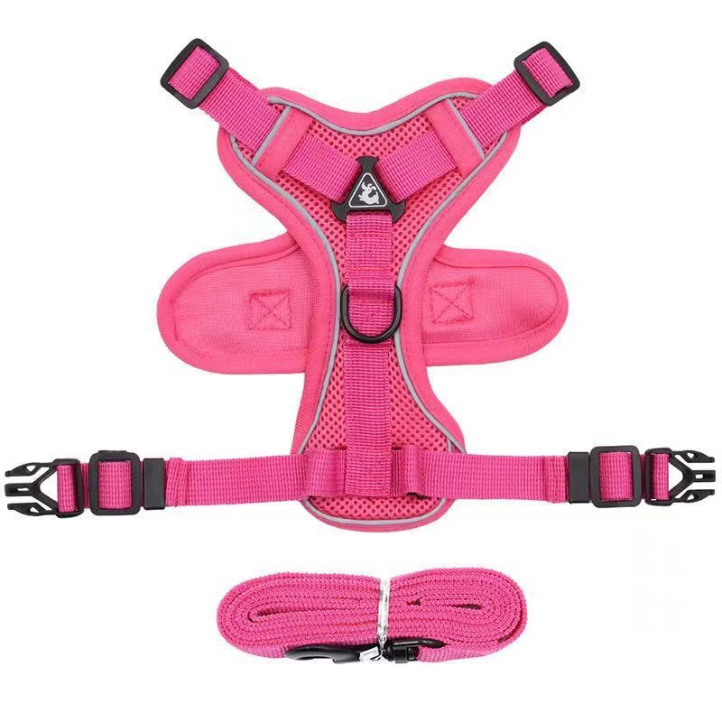 Vest Style Anti Slip Dog Reflective Traction Rope