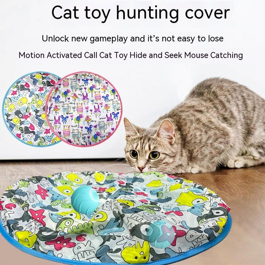 Cat Toy Hunting Cover Self-Hi Relieving Stuffy Hiding Cover