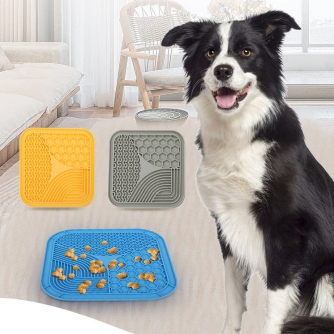 Bol d'alimentation lente Anti-étouffement, coussin de léchage pour chien, fournitures pour animaux de compagnie