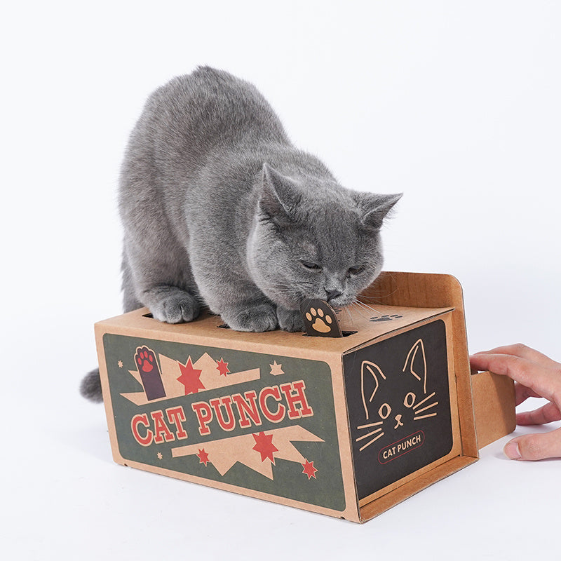 Jouet pour chat Hamster Machine en papier ondulé