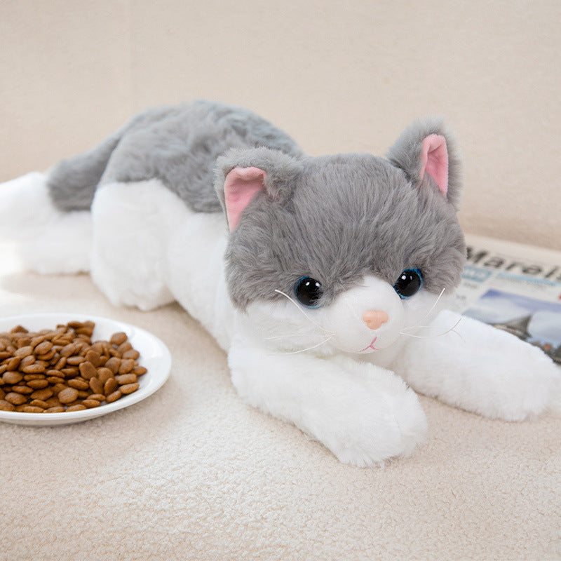 Poupée de chat de simulation, jouet pour chat de compagnie, poupée de caresses pour chat, jouet en peluche pour chat extraterrestre