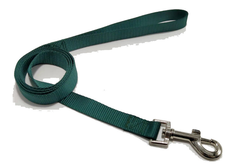 Cuerda de nailon de una sola cuerda para sujetar la mano del perro en color sólido