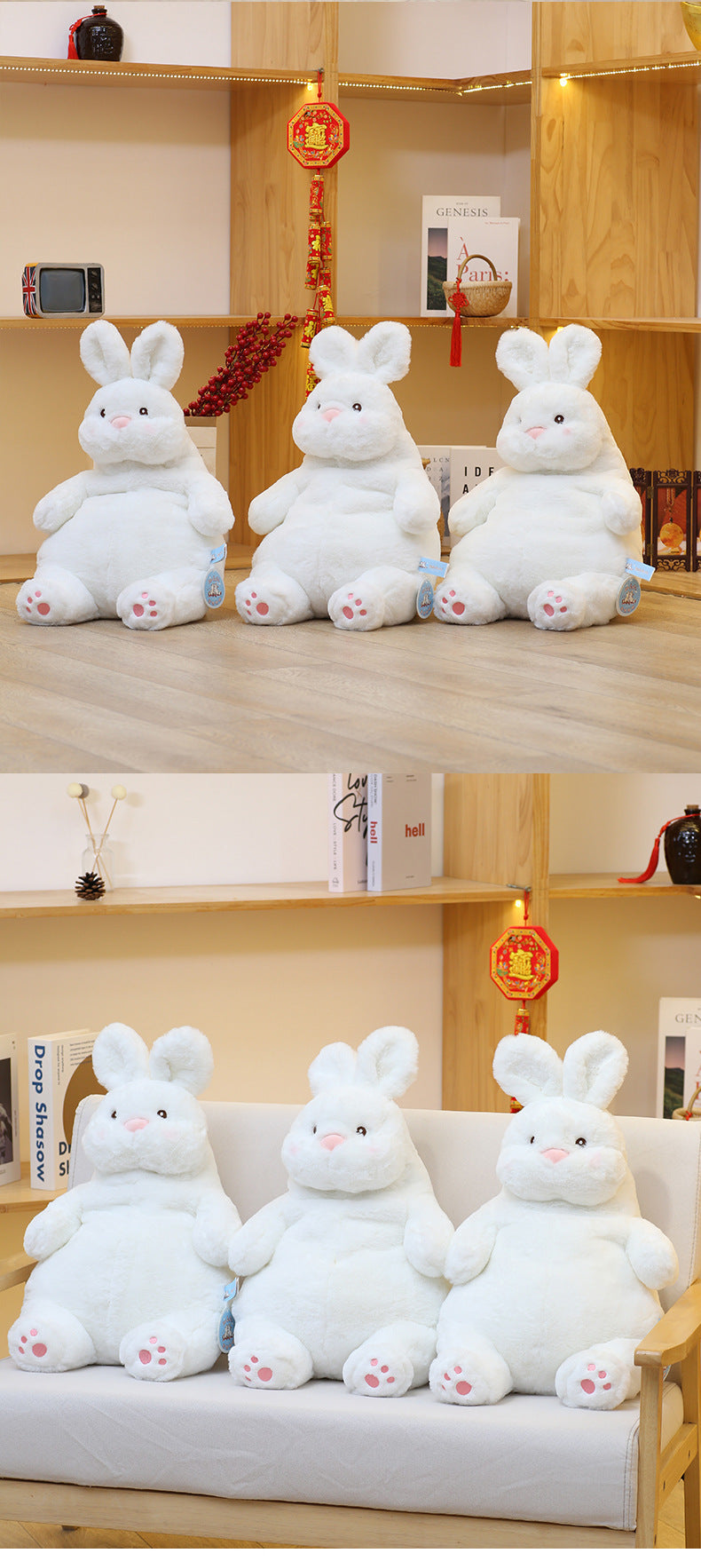 Super Soft Lazy Rabbit Big Pillow Cute Doll