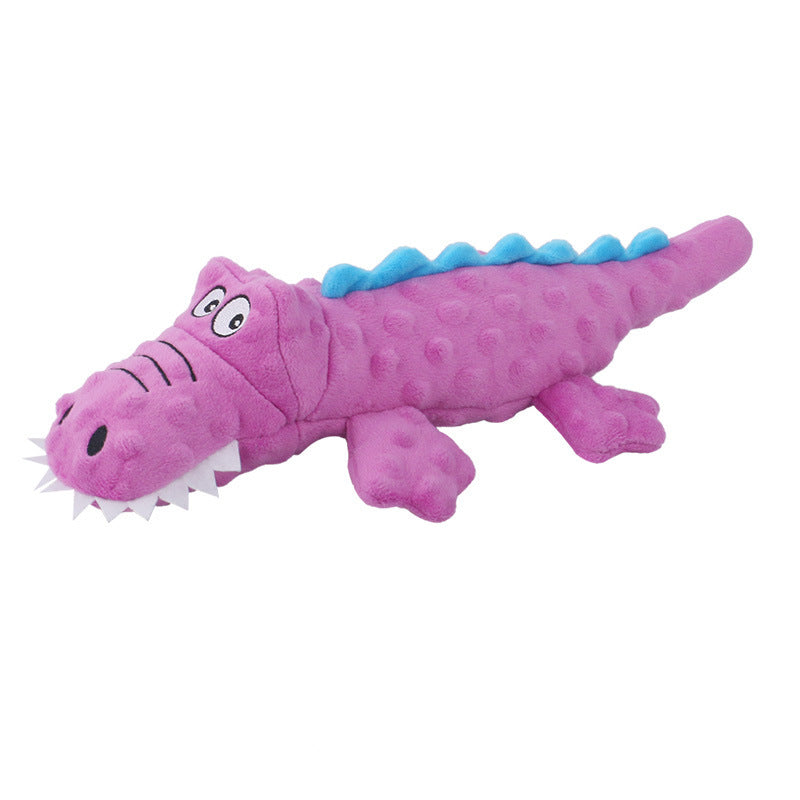 New Pet Plush Toy With Sound Grinding Teeth Bite Resistance Cute Cartoon