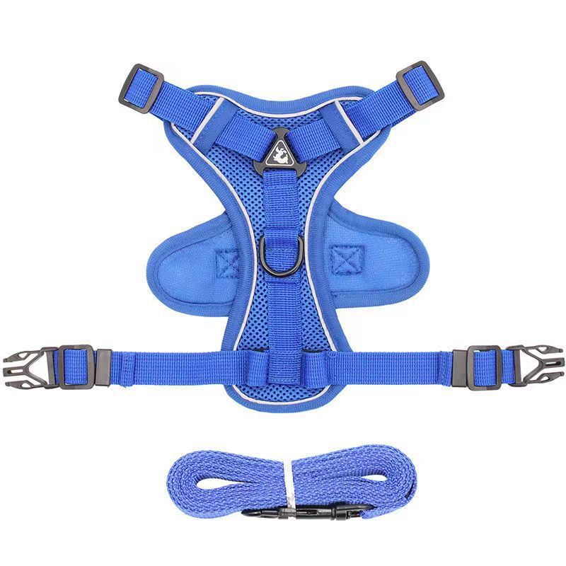 Vest Style Anti Slip Dog Reflective Traction Rope