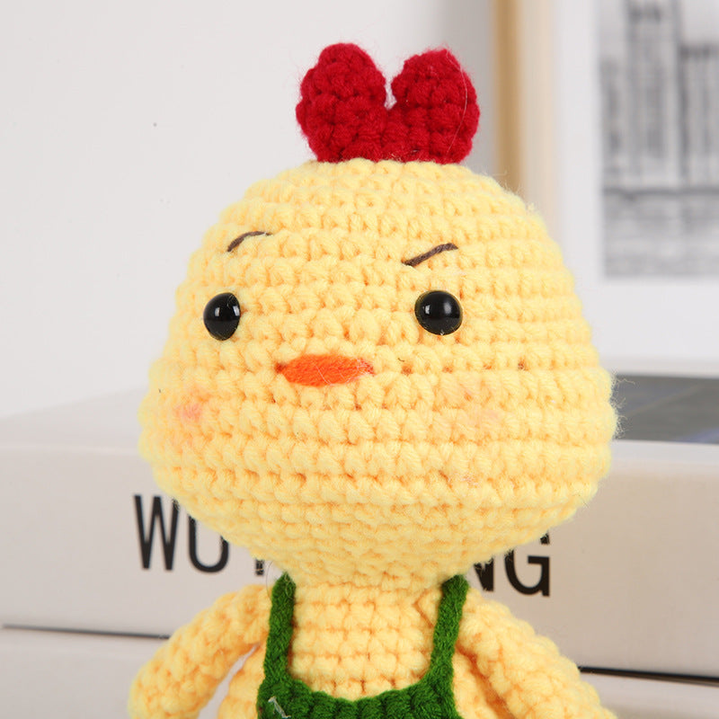 Woven Doll Knitted Animal Wool