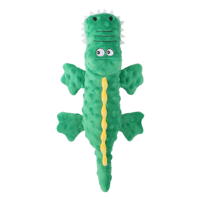 New Pet Plush Toy With Sound Grinding Teeth Bite Resistance Cute Cartoon