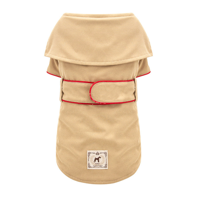 Pardessus pratique pour chien de compagnie tout en coton