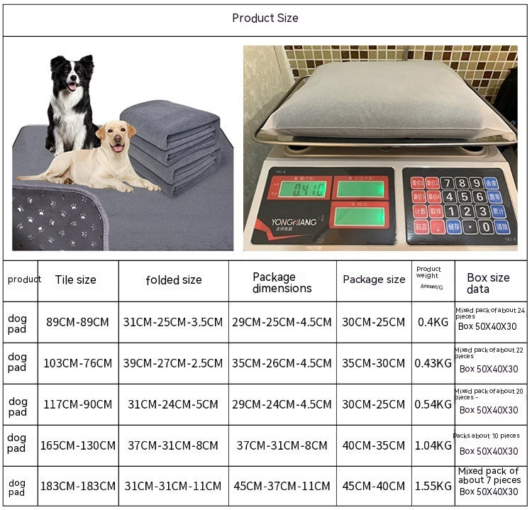 Funda de colchón impermeable antisuciedad, refrigeración antifiltración, absorción de agua multicapa especial para mascotas