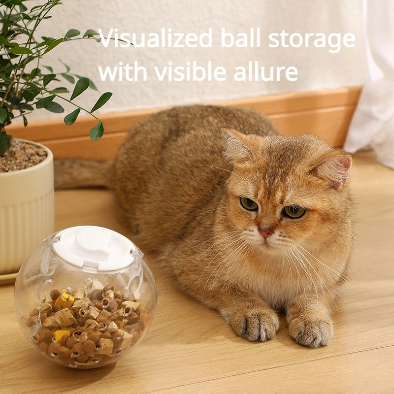 Dog Cat Slow Feeding Ball Food Leakage Smart Toy Feeder Treat Training Interactive Supplies Snuffle Dispenser Pet Accessories