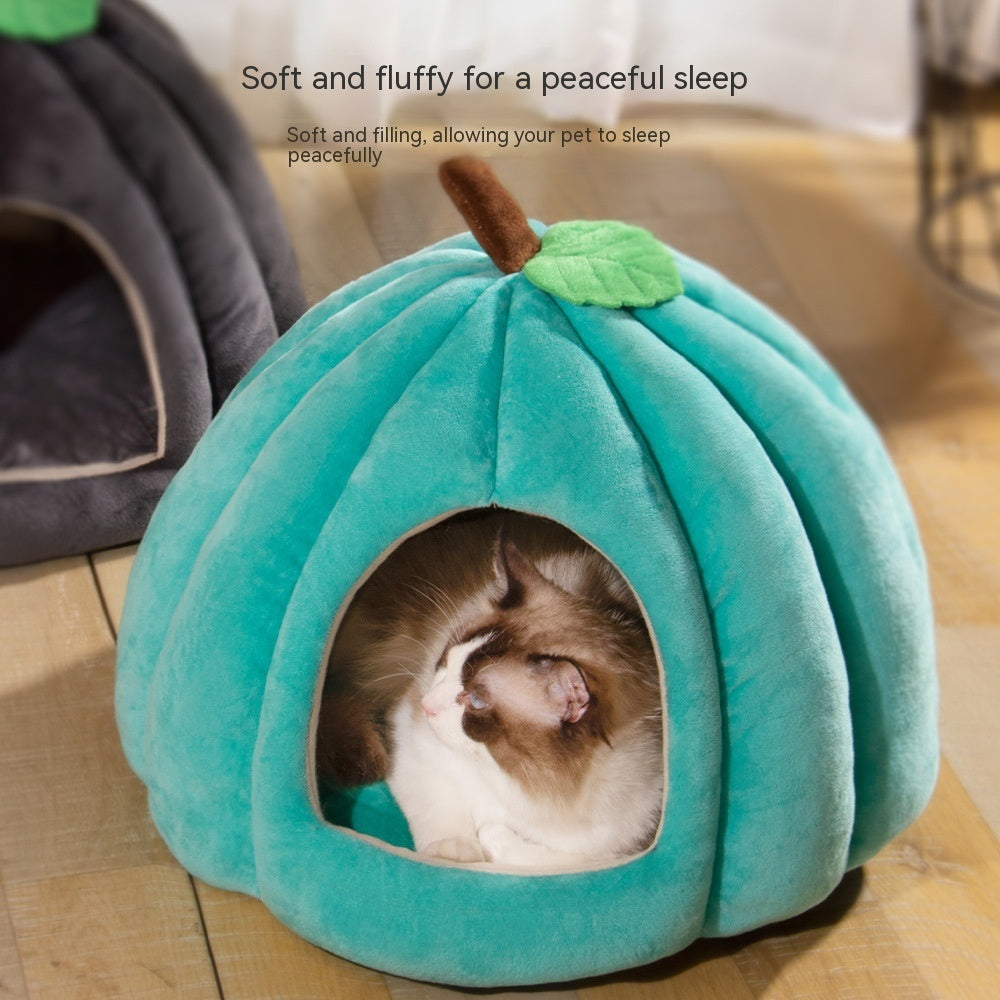 Autumn And Winter Dogs And Cats Semi-enclosed Nest