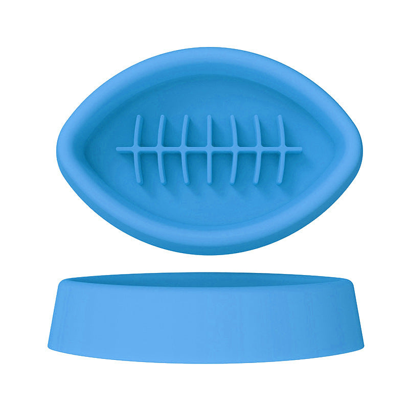 Gamelle en silicone pour animaux de compagnie, gamelle Slow Food, gamelle de qualité Slow Food avec ventouse, vaisselle antichoc et antidérapante pour chien et chat 