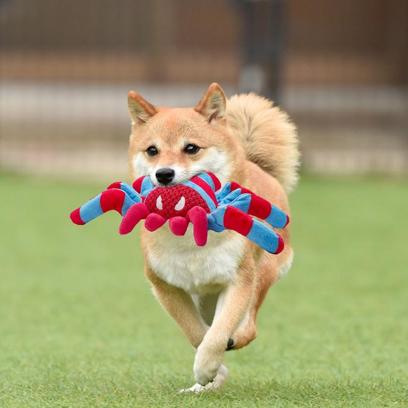 Jouet en peluche pour chien résistant aux morsures, nettoyage des dents interactif, soulage l'ennui pour les chiots, chiens de taille moyenne et grande 