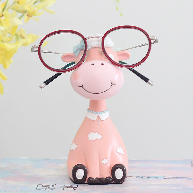 Animal manor glasses frame Creative home decoration Resin crafts