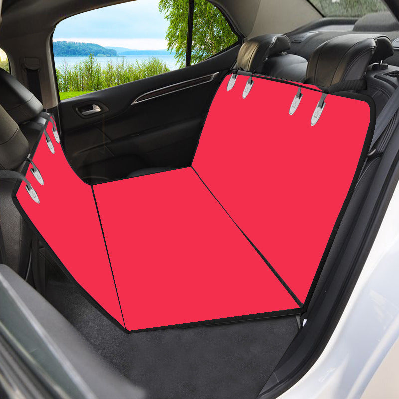 Cojín impermeable multifuncional desmontable para asiento de coche para mascotas