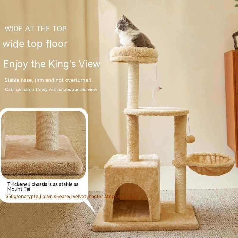 Cadre d'escalade en bois pour chat, fournitures pour animaux de compagnie, jouet Simple, résistant à l'usure, sans pellicules