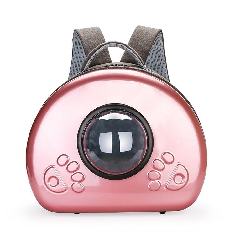 Transparent Space Capsule Pet Portable Breathable Cat Diaper Bag