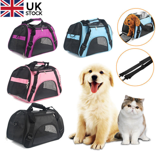 Grand sac de transport pour animaux de compagnie AVC, sac de voyage Portable en tissu doux pliable pour chien, chat, chiot