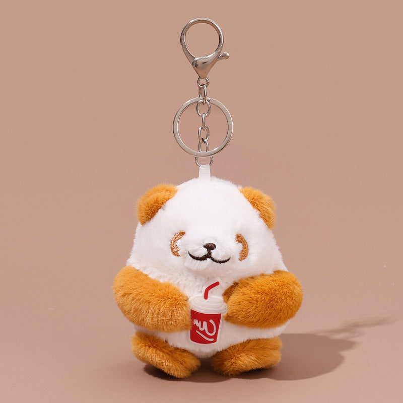 Cute Lesser Panda Pendant Plush Toy