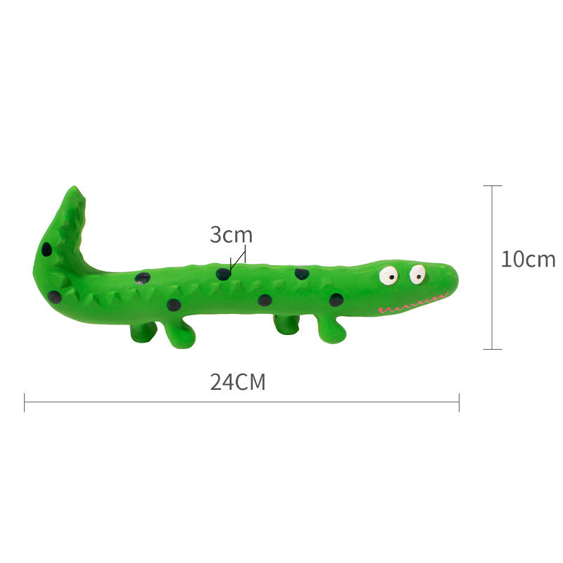 Dog Chew Toys Dog Squeaky Toys For Aggressive Chewers Cute Lizard Shape Pet Dog Chewing Toy Interactive Dog Teeth Molar Toy For Small Medium Large Puppy Dogs Green