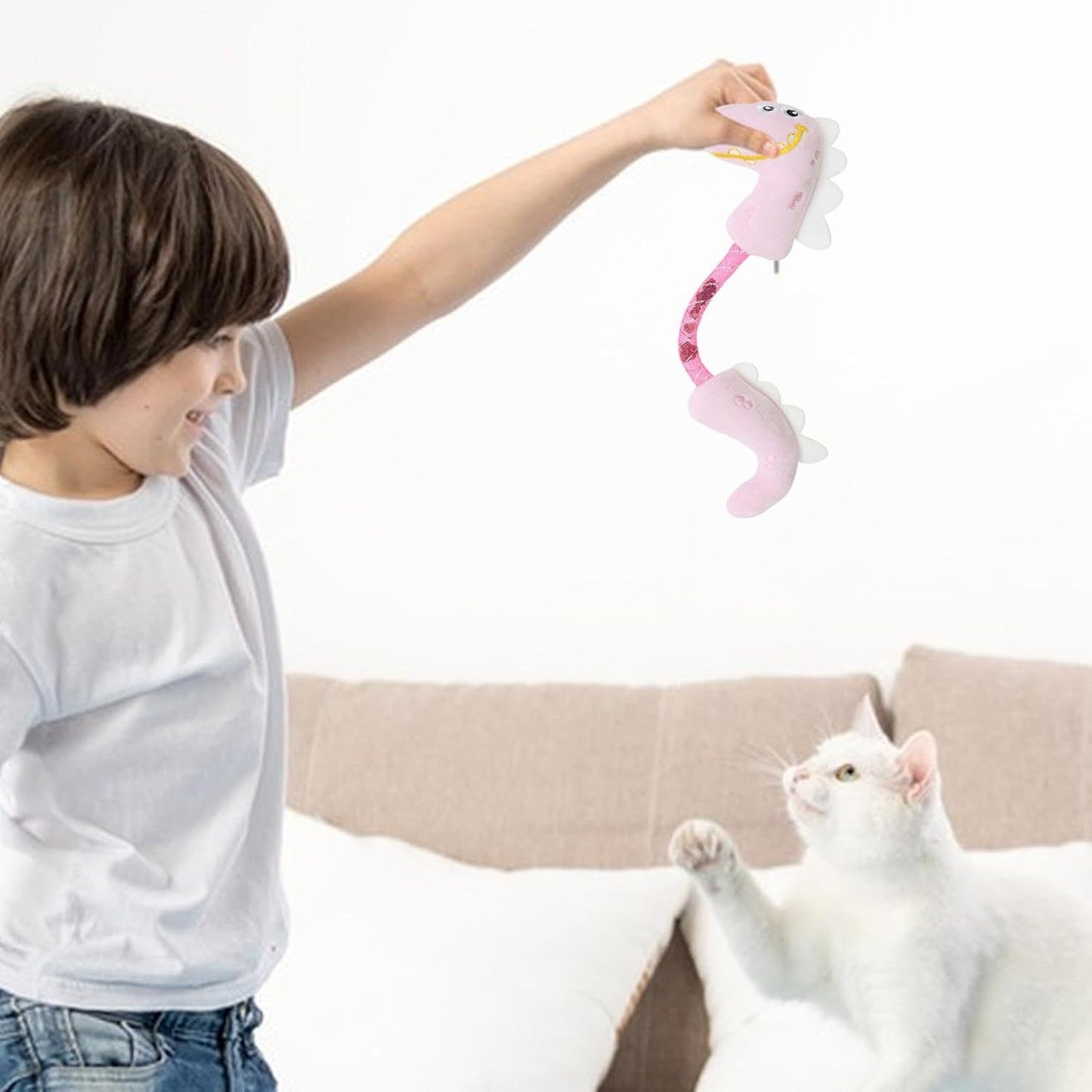 Juguetes para gatos, juguetes para gatos, juguetes para masticar, para limpiar los dientes, juguetes de cuerda con hierba gatera, juguetes interactivos con resortes para gatos, juguetes para gatos de interior