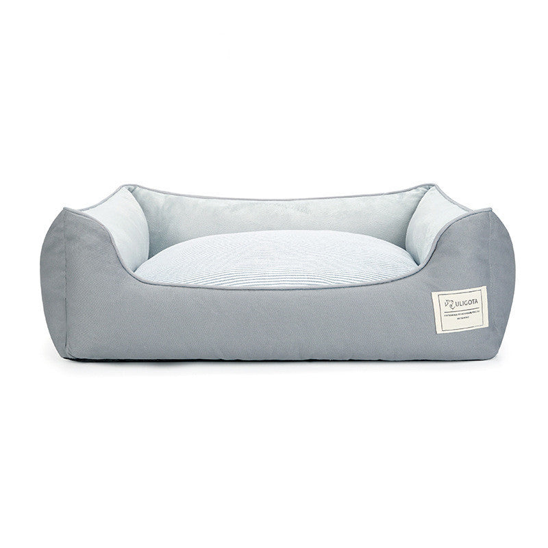 Sofá para mascotas, cama para perros, base impermeable, suave, polar, cálida, para gatos