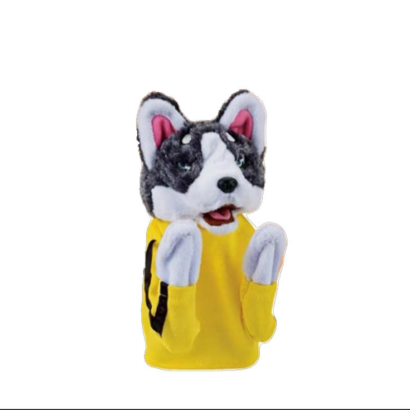 Peluche Animal Boxeo Perro Juguete Interactivo Mano Marioneta Guantes Peluches