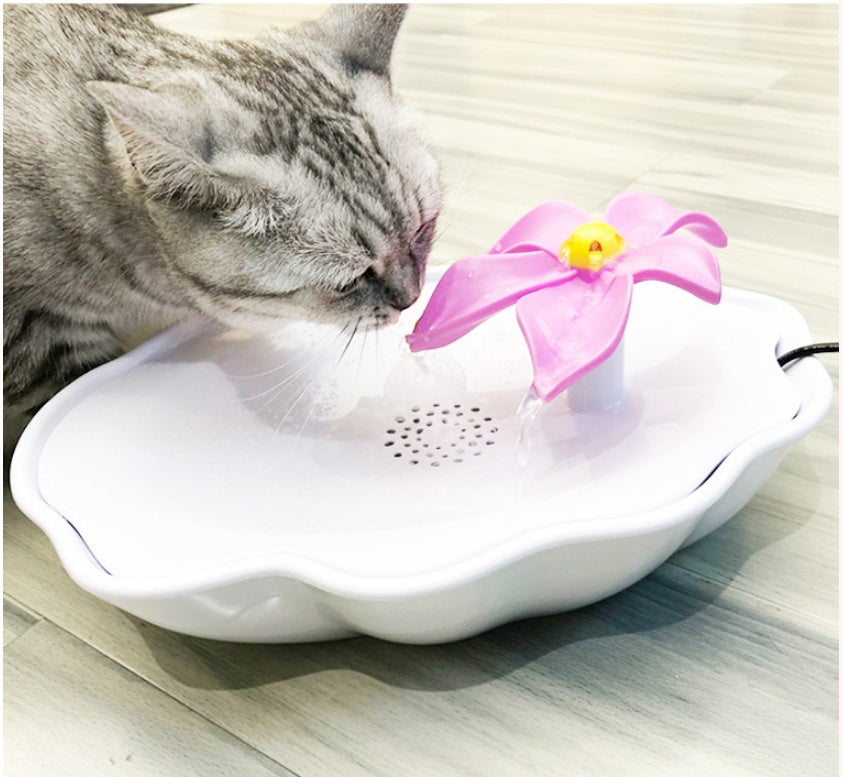 Automatic circulation of cat water dispenser