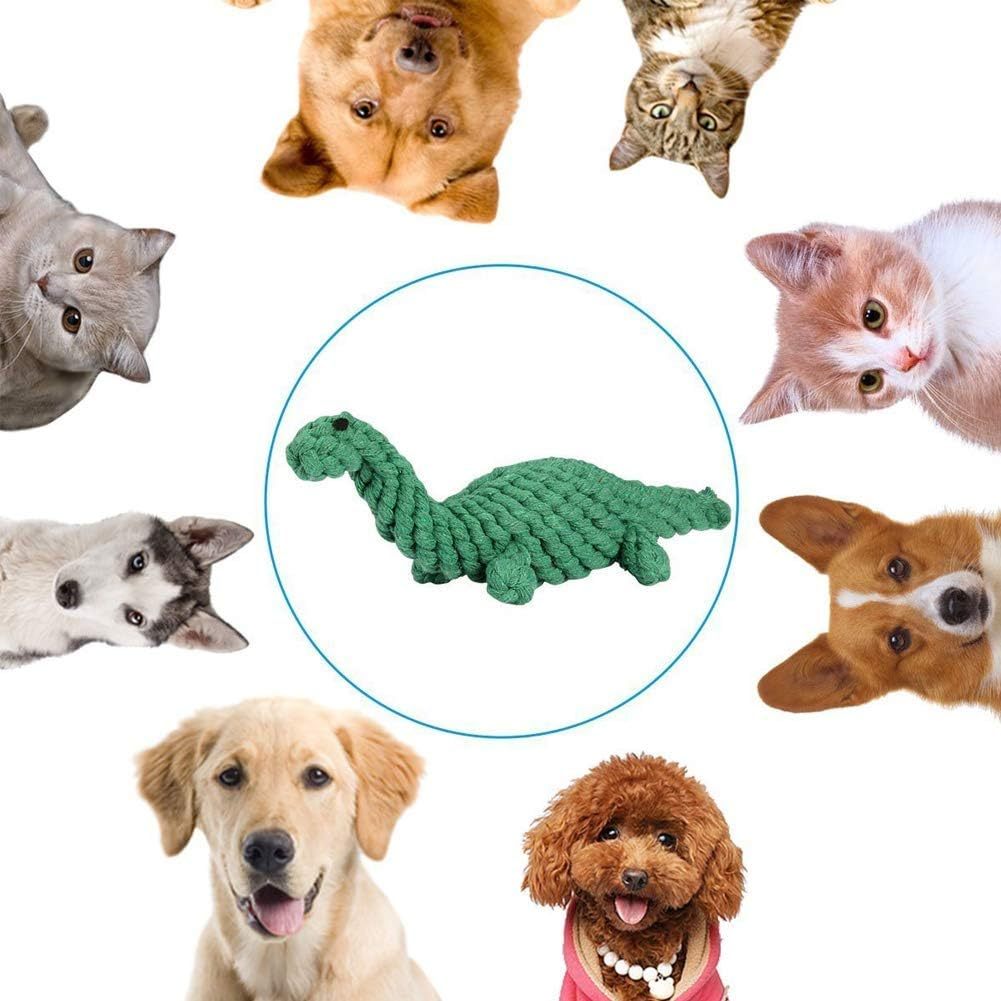 Interactive Dog Rope Toy Set Animal Design Durable And Teeth Cleaning Toy For Small Medium Dog Chew Training And Biting Toys