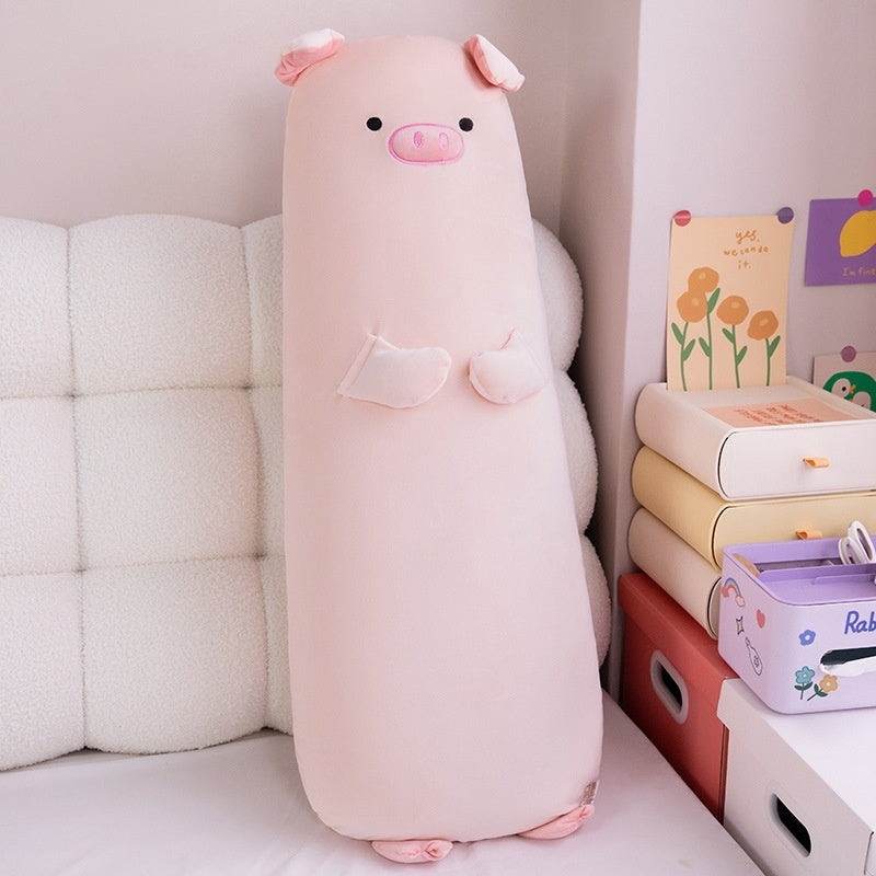 Cartoon Animal Girls' Bed Sleeping Leg-supporting Pillow