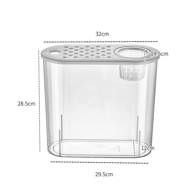 Incubateur écologique transparent en acrylique pour poissons rouges