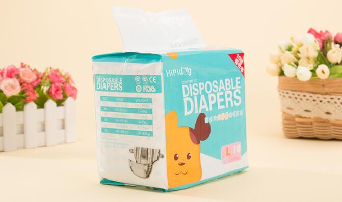 10PCS/Bag Dog Diapers