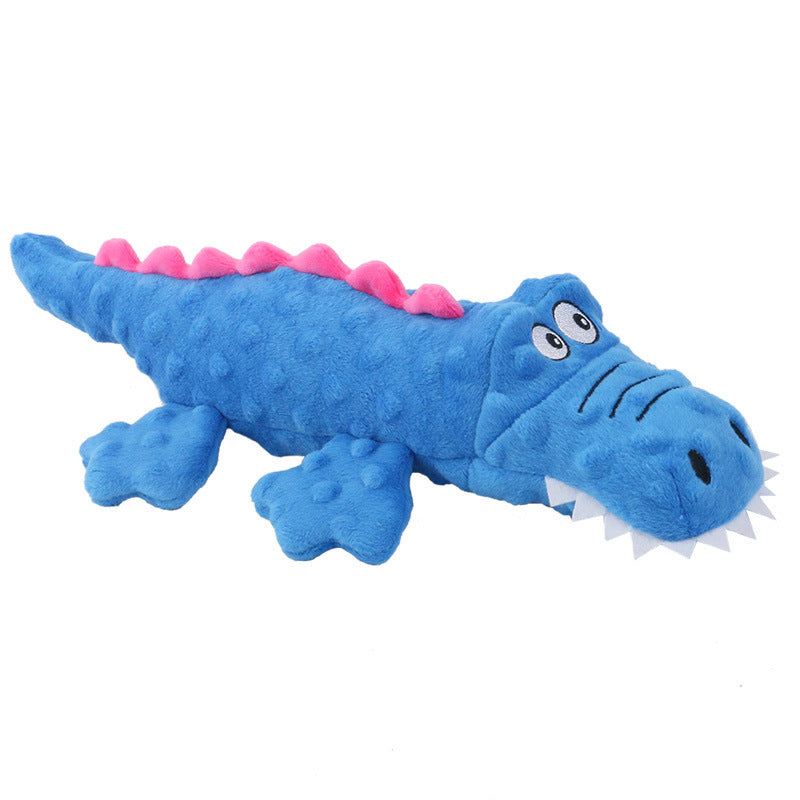 New Pet Plush Toy With Sound Grinding Teeth Bite Resistance Cute Cartoon