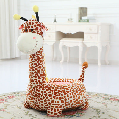 Petit canapé animal pour enfants, petit canapé, tabouret