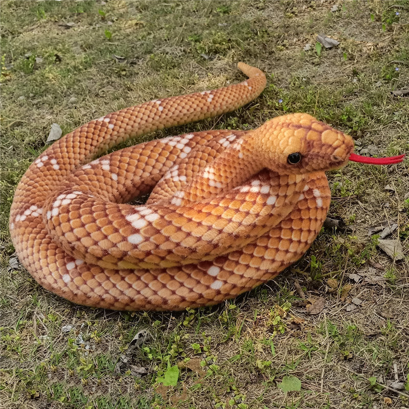 Cartoon Big Snake Plush Toy Large Snake Doll